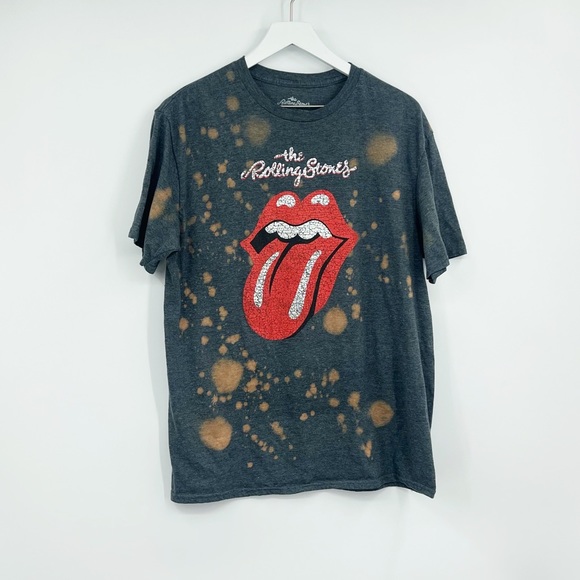 The Rolling Stones Short Sleeve Shirt Size Large - Picture 5 of 6
